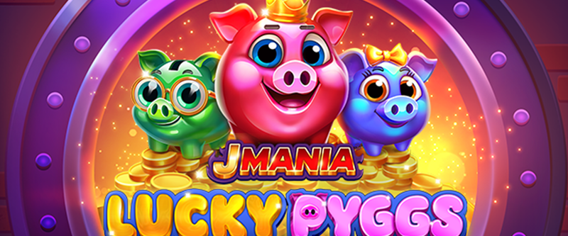 J Mania Lucky Pyggs - Game Title