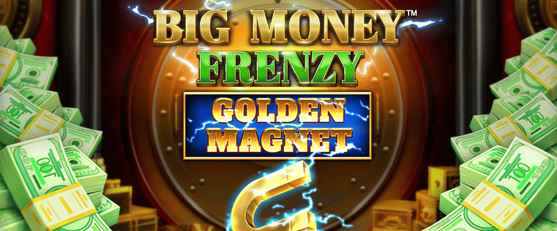 Big Money Frenzy Golden Magnet - Game Title