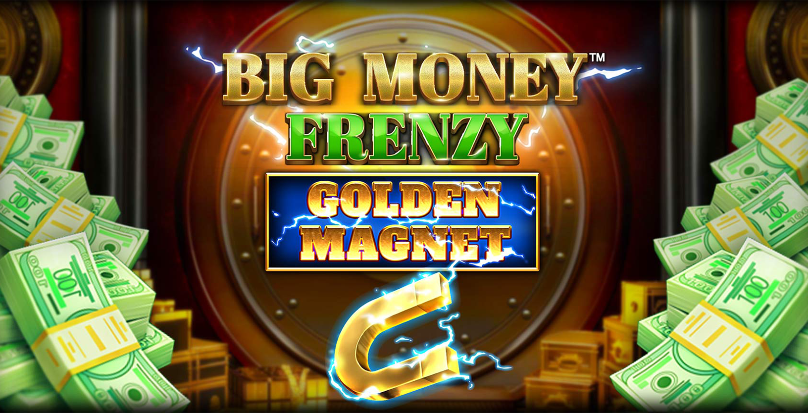Big Money Frenzy Golden Magnet - Game Title