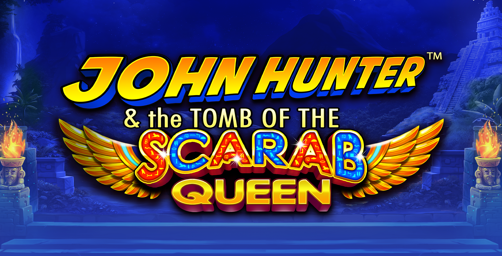 John Hunter and the Tomb of the Scarab Queen - Game Title