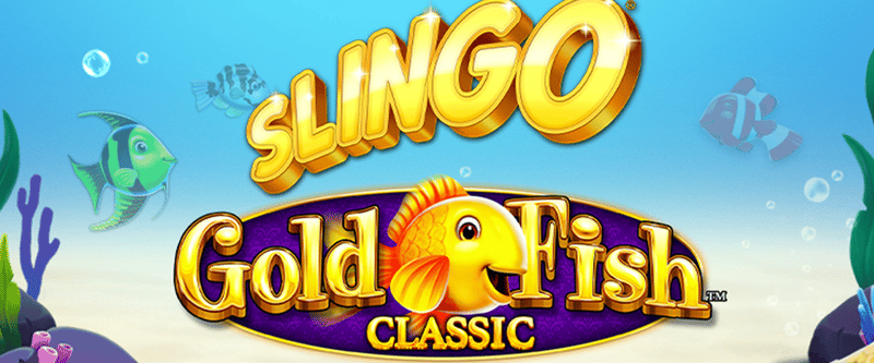Slingo Gold Fish - Game Title