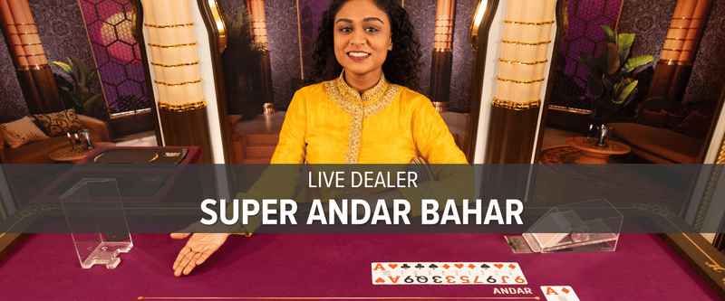 Live Dealer Super Andar Bahar (Ontario) - Game Title