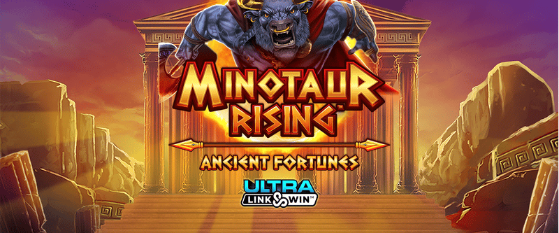 Ancient Fortunes Minotaur Rising - Game Title