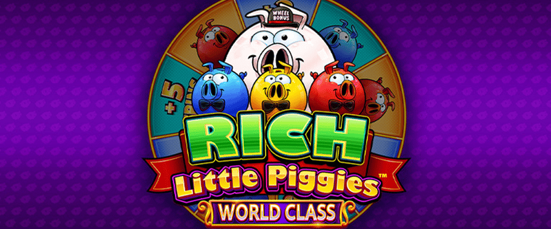 Rich Little Piggies World Class - Game Title