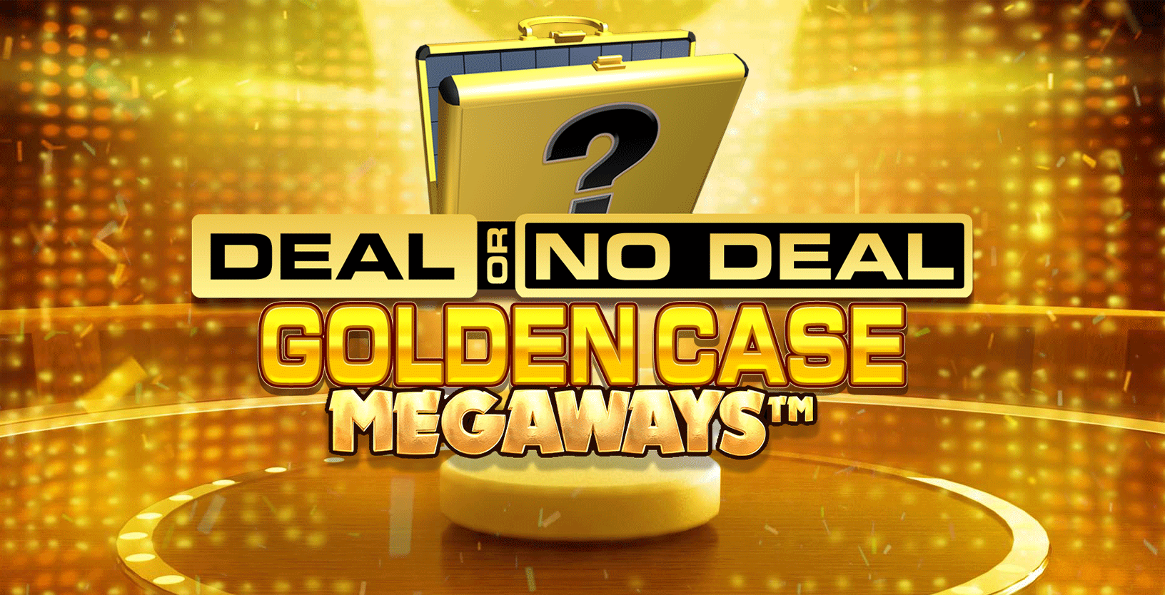 Deal or No Deal Megaways The Golden Case - Game Title