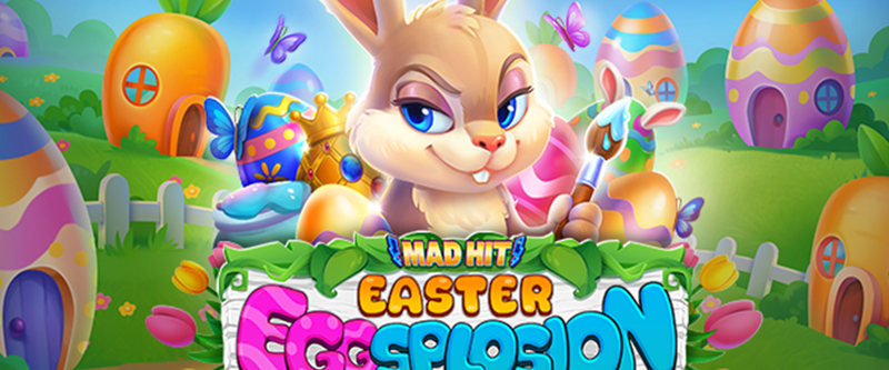 Mad Hit Easter Eggsplosion - Game Title