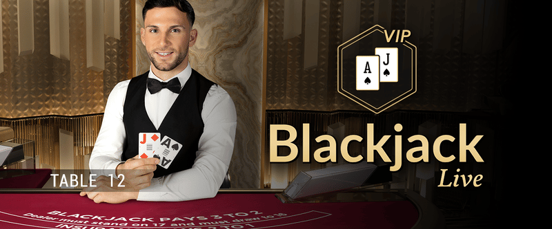 Live Dealer VIP Blackjack 12 (ON/AB) - Game Title