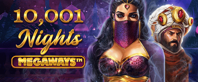 10,001 Nights Megaways - Game Title