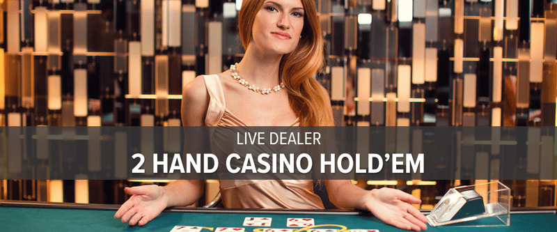 Live Dealer 2 Hand Casino Hold'em (Ontario) - Game Title