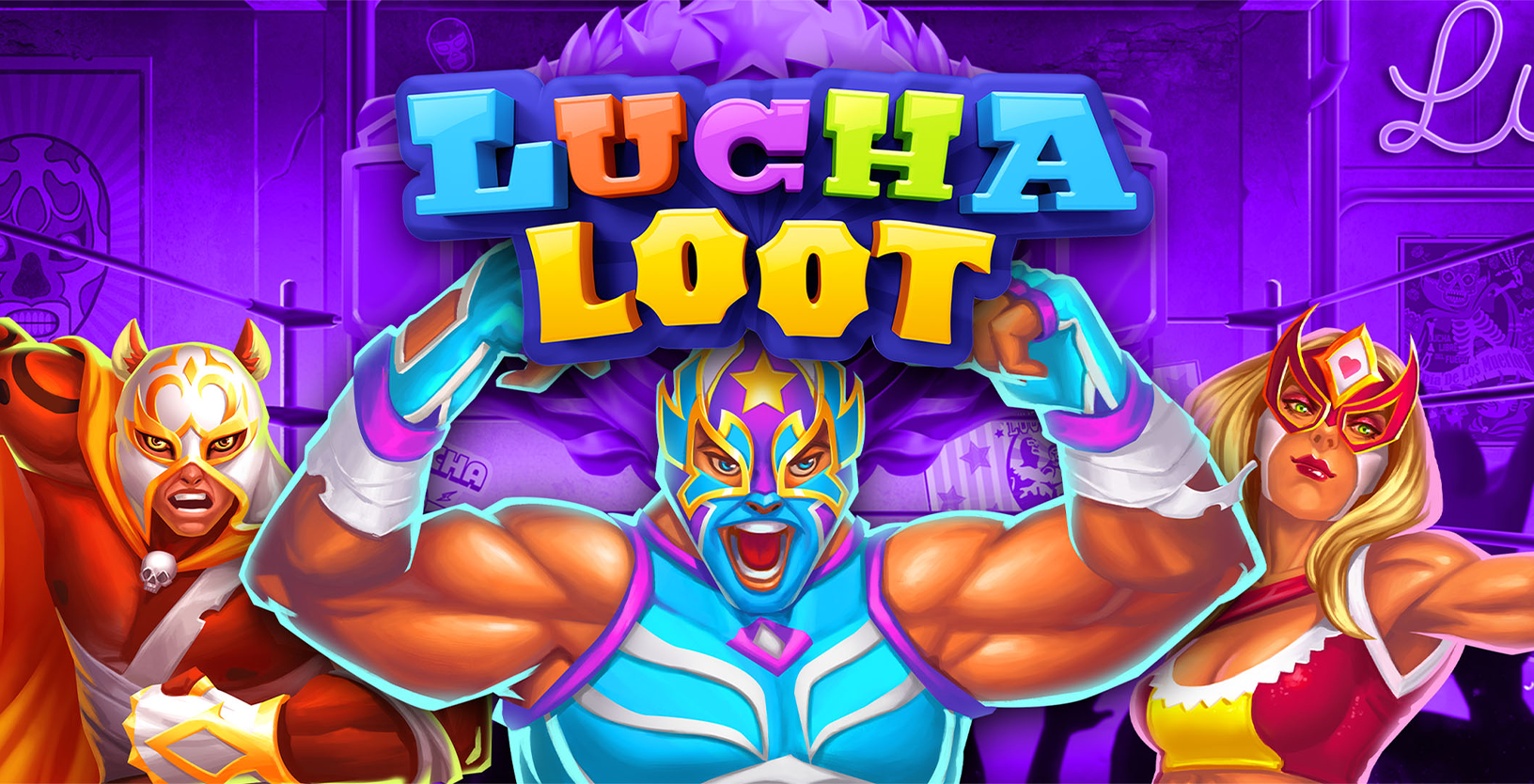 Lucha Loot - Game Title