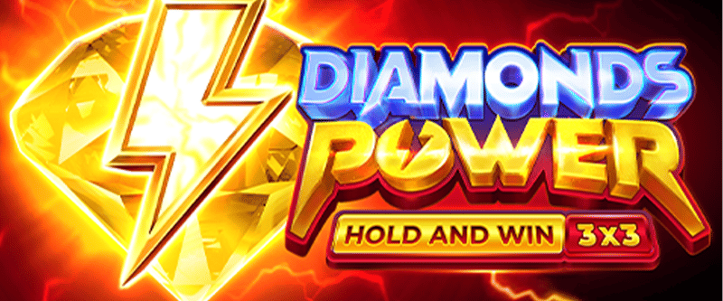 Diamonds Power Hold and Win - Game Title
