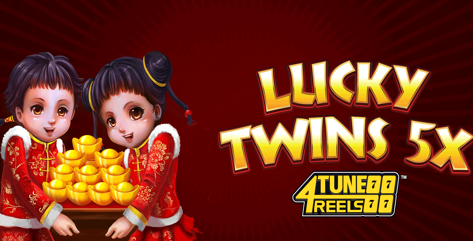Lucky Twins 5X 4Tune Reels - Game Title