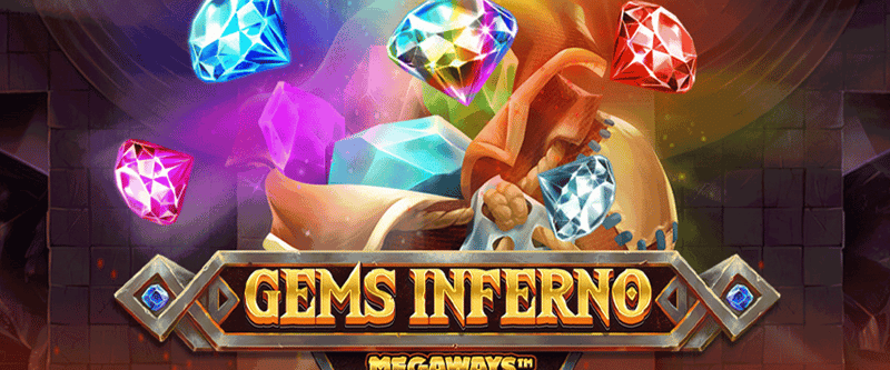 Gems Inferno Megaways - Game Title