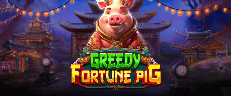 Greedy Fortune Pig - Game Title