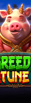 Greedy Fortune Pig - Game Title