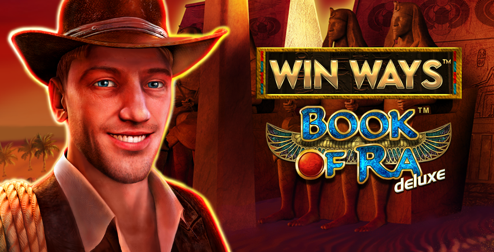 Book of Ra Deluxe Win Ways - Game Title