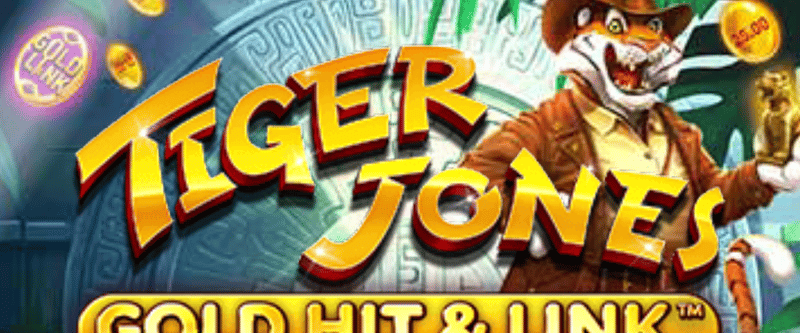 Gold Hit and Link Tiger Jones - Game Title