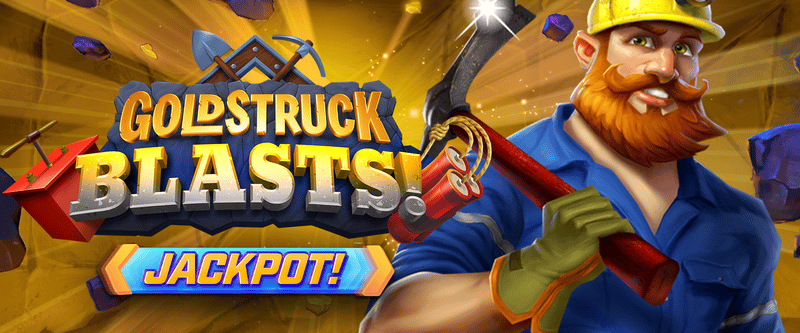 Goldstruck Blasts! Jackpot - Game Title