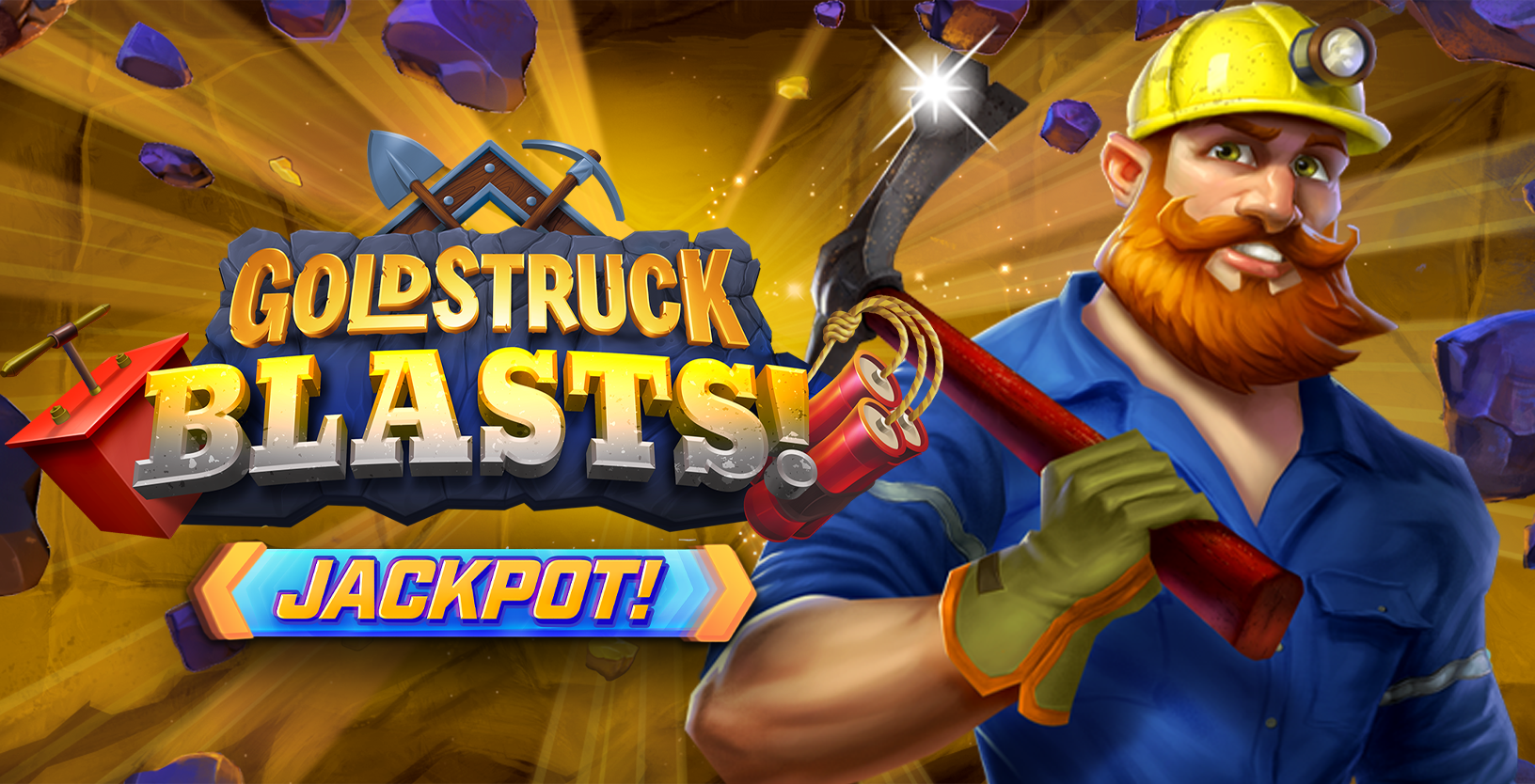 Goldstruck Blasts! Jackpot - Game Title