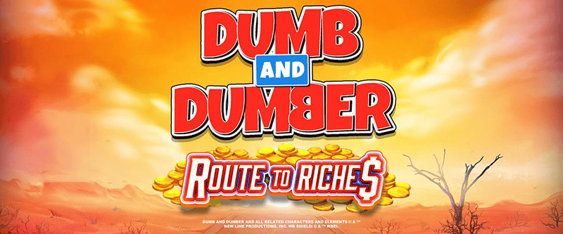 Dumb and Dumber Route to Riches - Game Title
