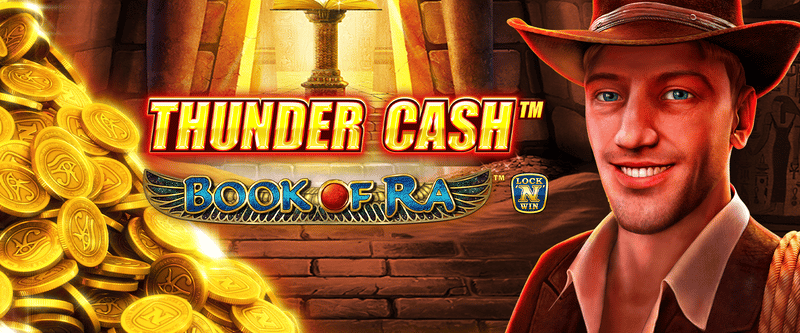 Thunder Cash: Book of Ra - Game Title