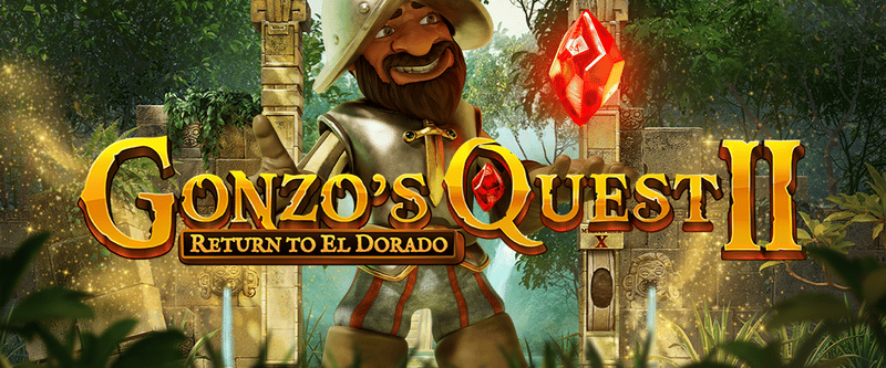 Gonzo's Quest II Return to El Dorado (ON) - Game Title