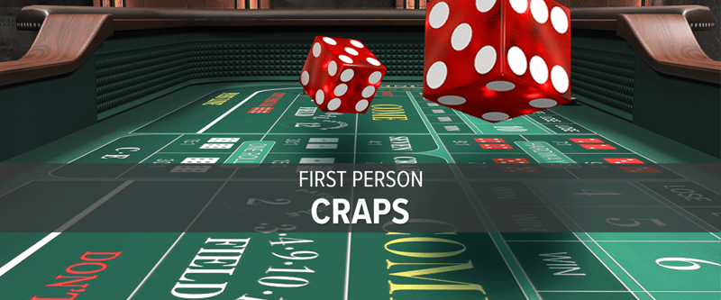 First Person Craps (NJ) - Game Title