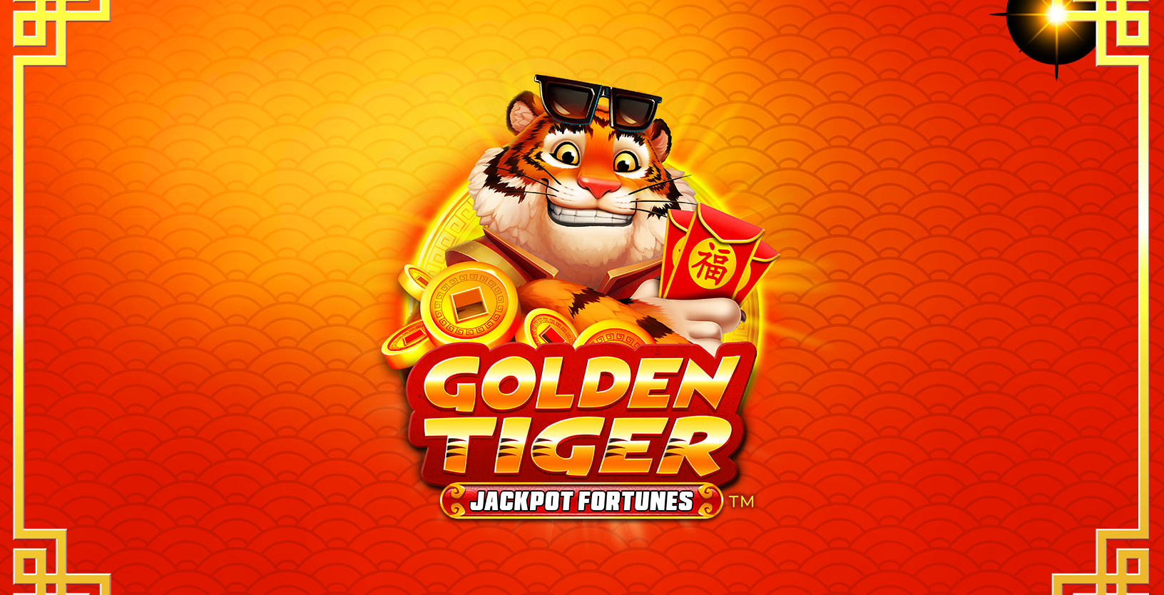 Golden Tiger: Jackpot Fortunes - Game Title