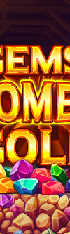 Gems, Bombs & Gold - Game Title