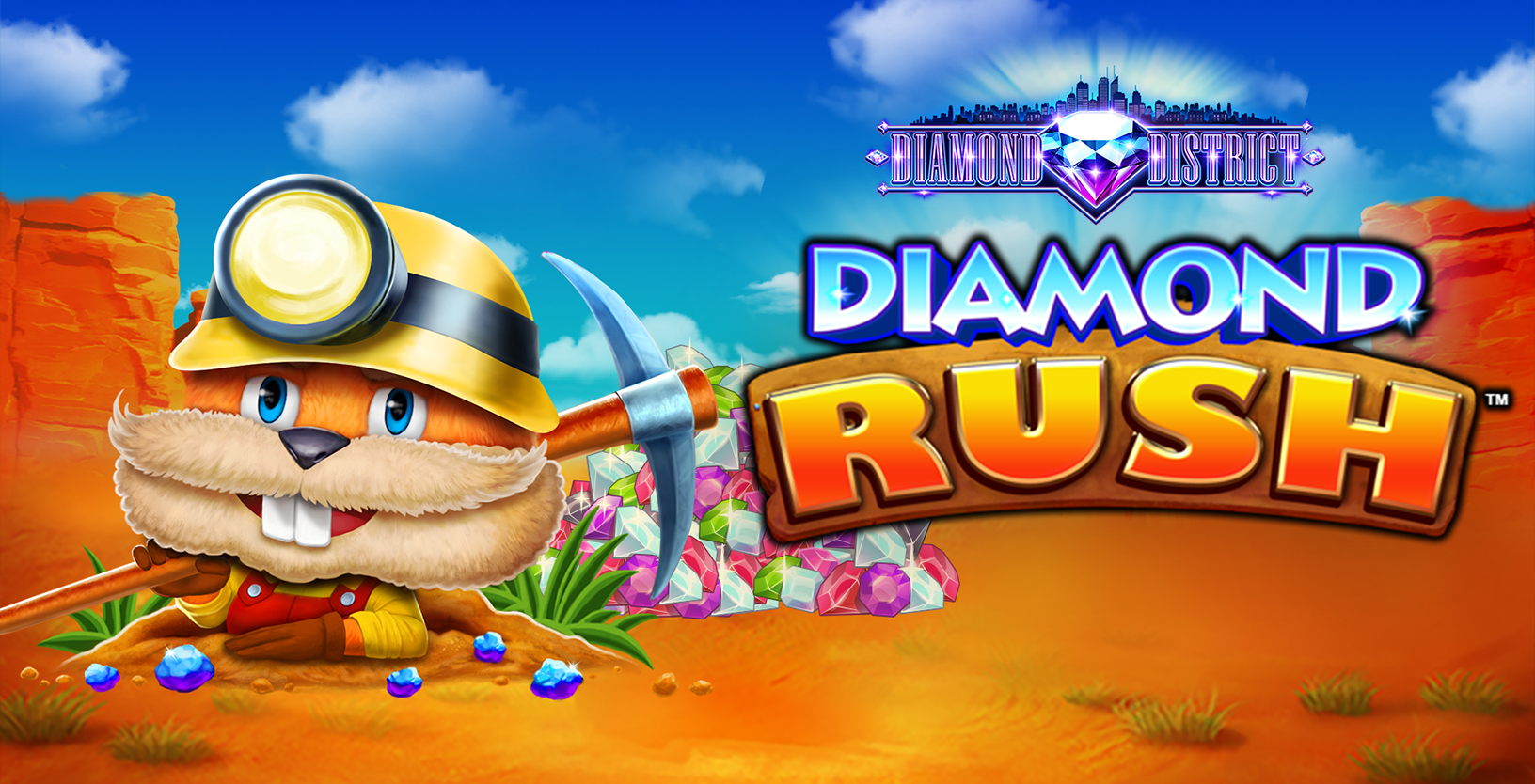 Diamond Rush - Game Title