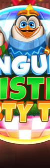 Penguins Christmas Party Time - Game Title
