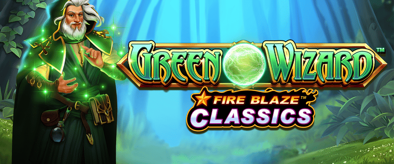Fire Blaze Green Wizard (US) - Game Title