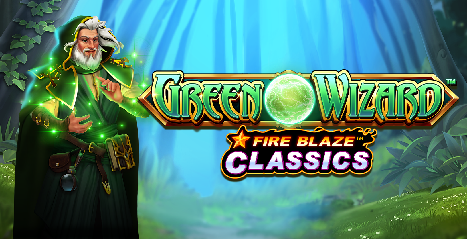 Fire Blaze: Green Wizard - Game Title