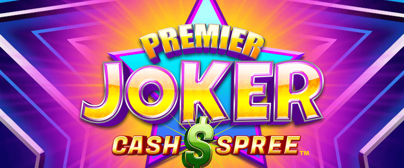 Premier Joker Cash Spree - Game Title