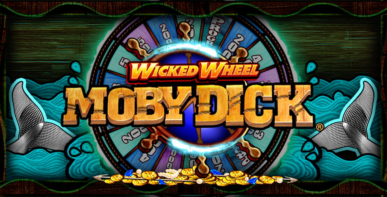 Wicked Wheel Moby Dick - Game Title