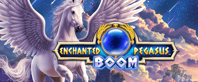 Enchanted Pegasus Boom - Game Title