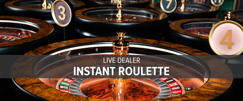 Live Dealer Instant Roulette (Ontario) - Game Title