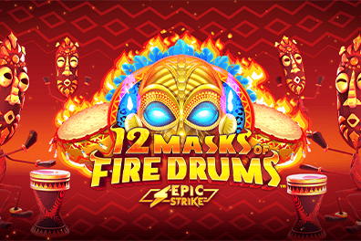 Play 12 Masks of  Fire Drums