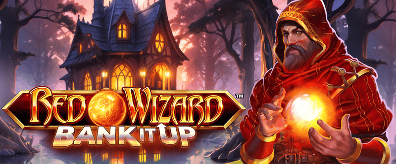 Red Wizard Bank It Up - Game Title