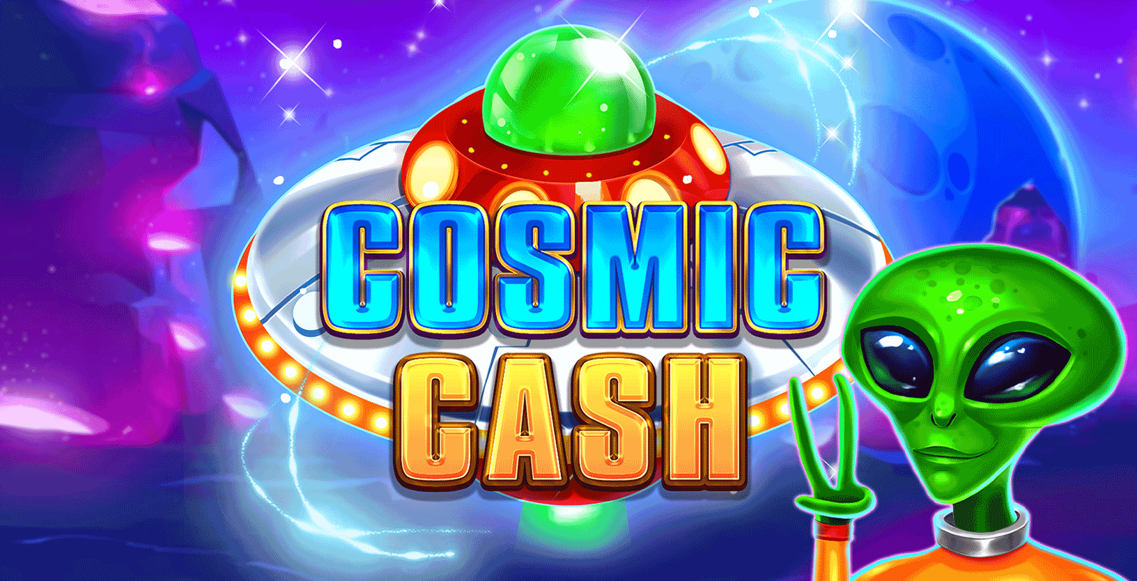 Cosmic Cash - Game Title