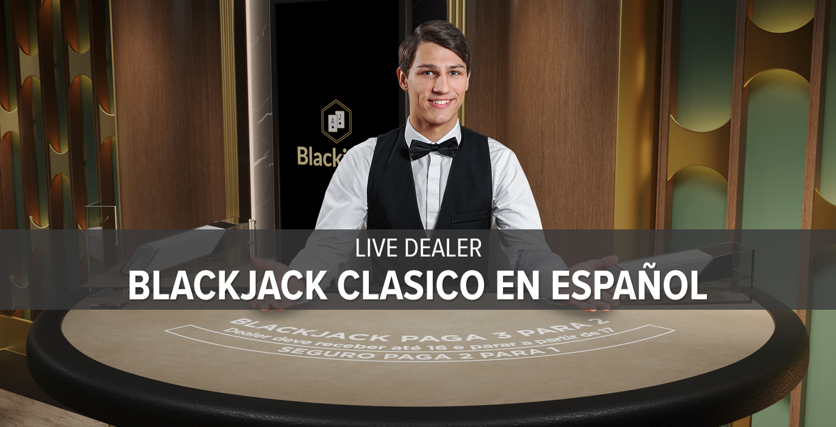 Live Dealer Blackjack Clasico en Español 25 - Game Title