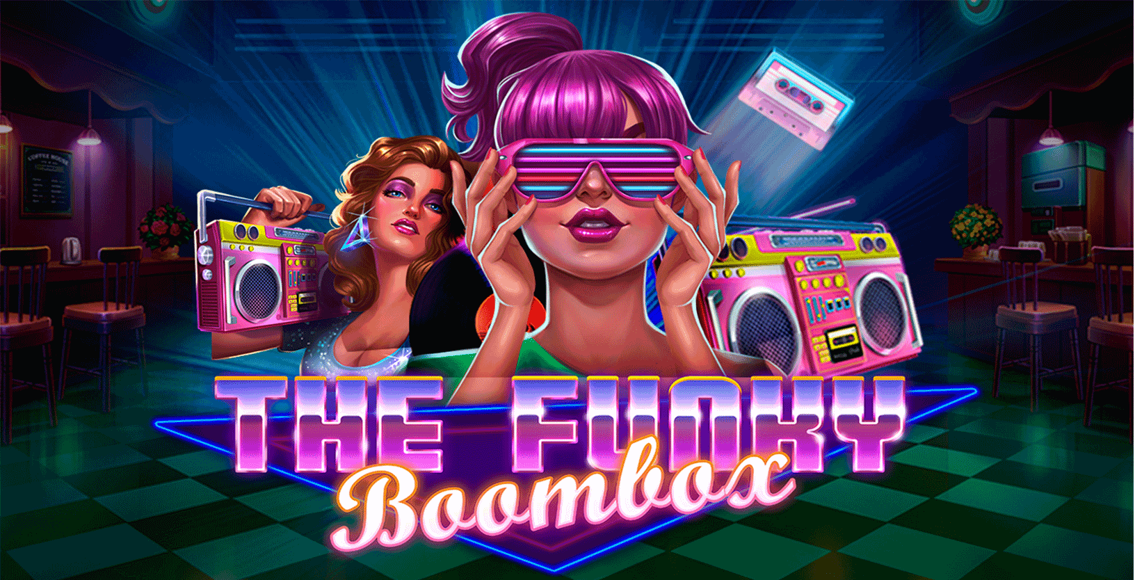The Funky Boombox - Game Title