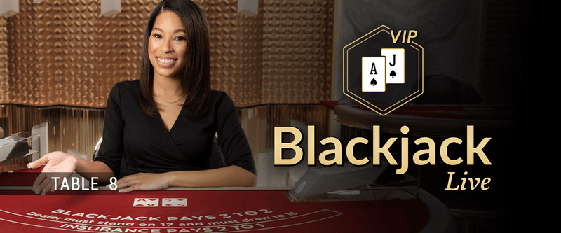 Live Dealer VIP Blackjack 8 (ON/AB) - Game Title