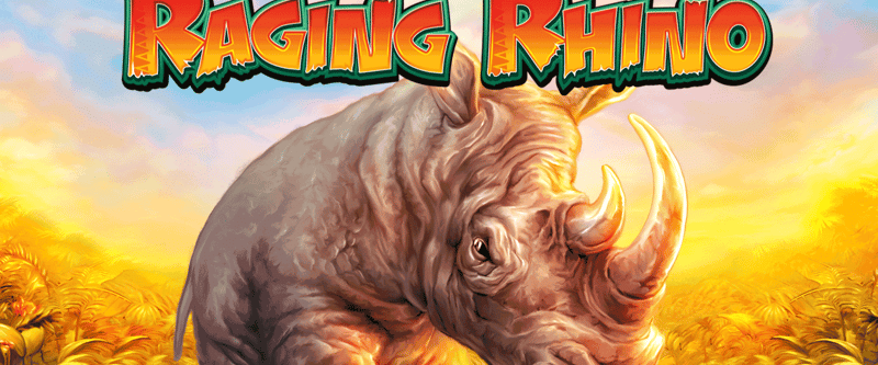 Raging Rhino - Game Title