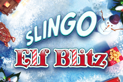 Slingo Elf Blitz - Game Title