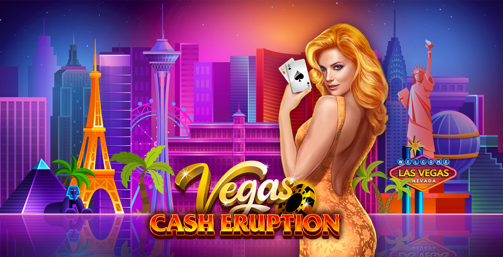 Cash Eruption Vegas - Game Title