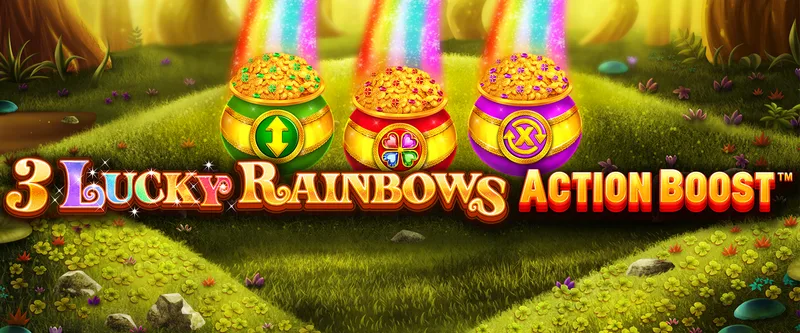 3 Lucky Rainbows Action Boost (AB) - Game Title