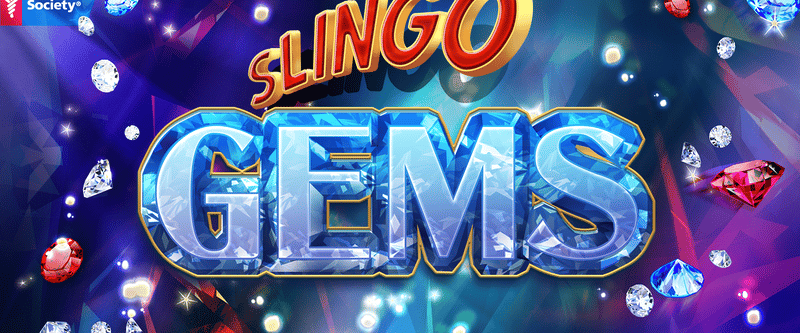 Slingo Gems - Game Title