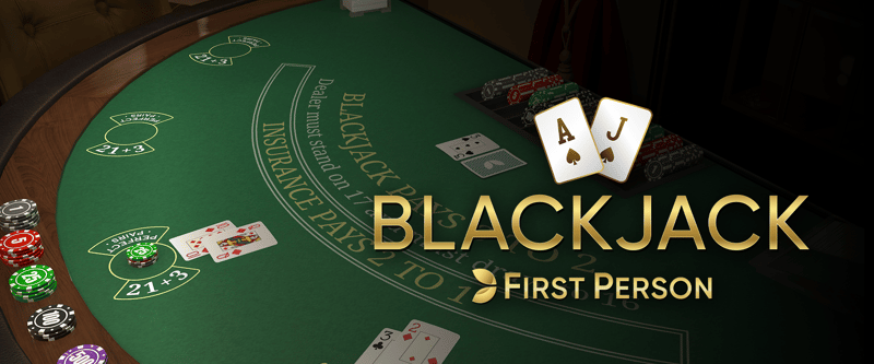 First Person Blackjack (AB) - Game Title