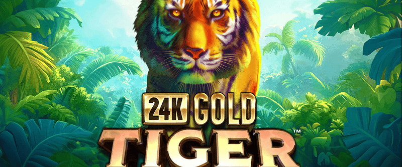 24K Gold Tiger - Game Title